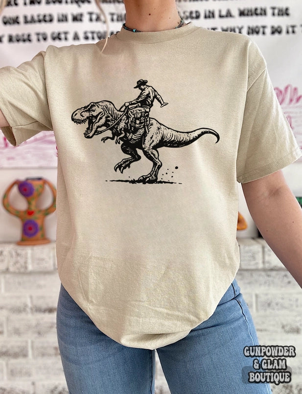 Dino Cowboy T-Shirt