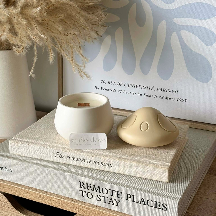 Harvest Scent Mushroom Candle