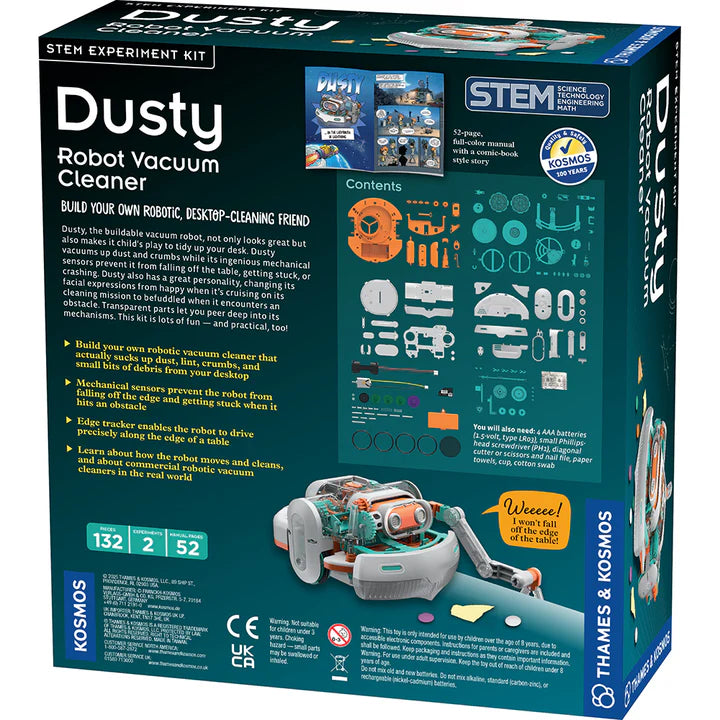 Dusty Robot Vacuum Cleaner