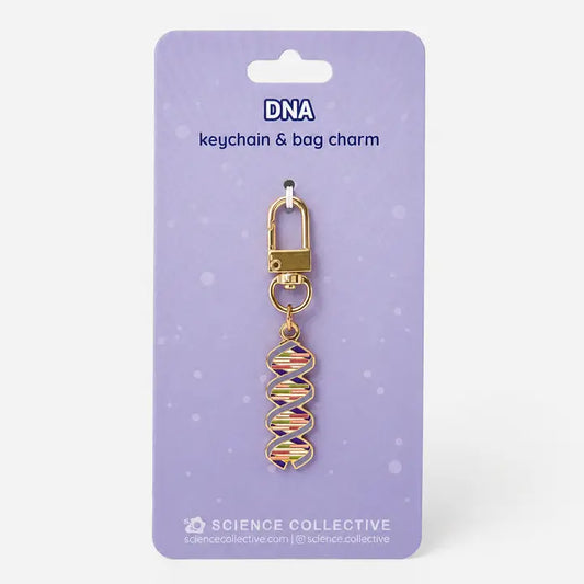 DNA Metal Keychain