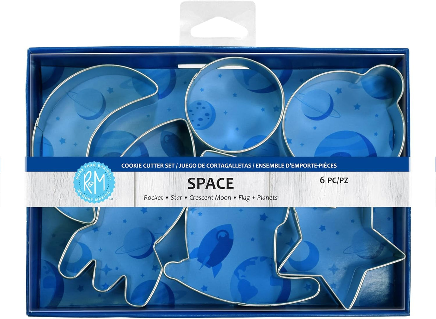 Space Cookie Cutter Set 6pk