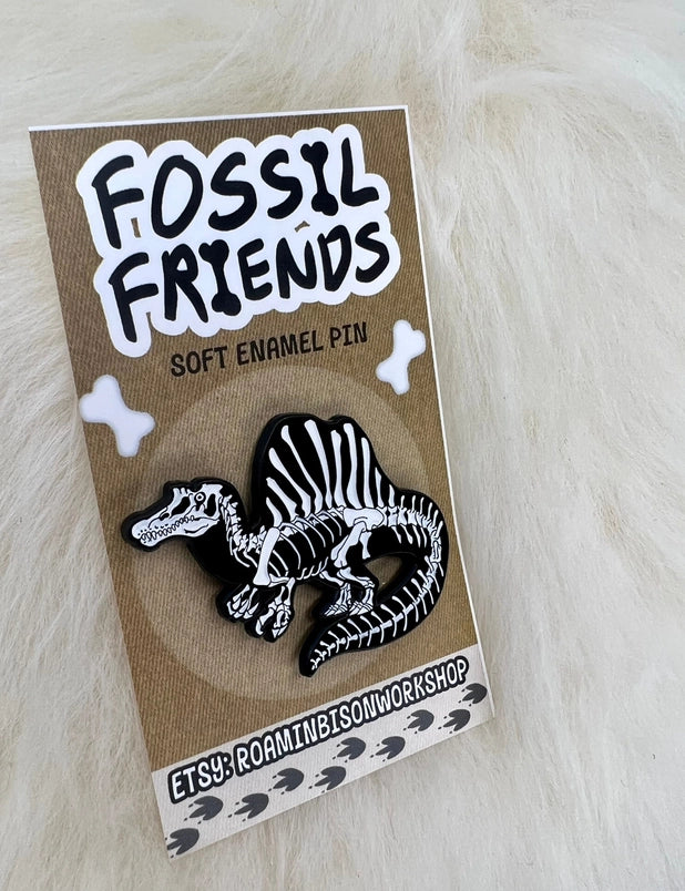 Spinosaurus Soft Enamel Pin