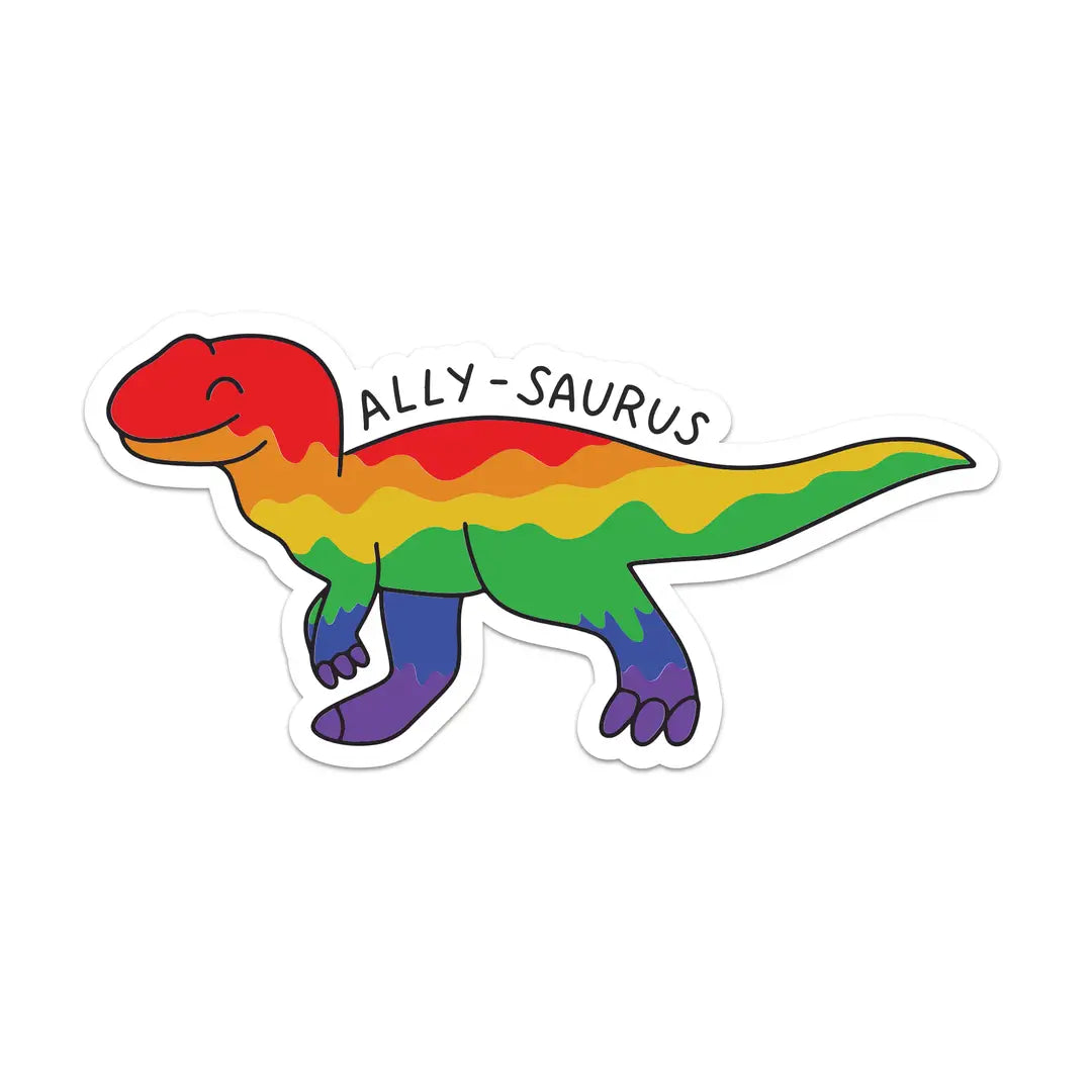 Ally-Saurus Vinyl Sticker