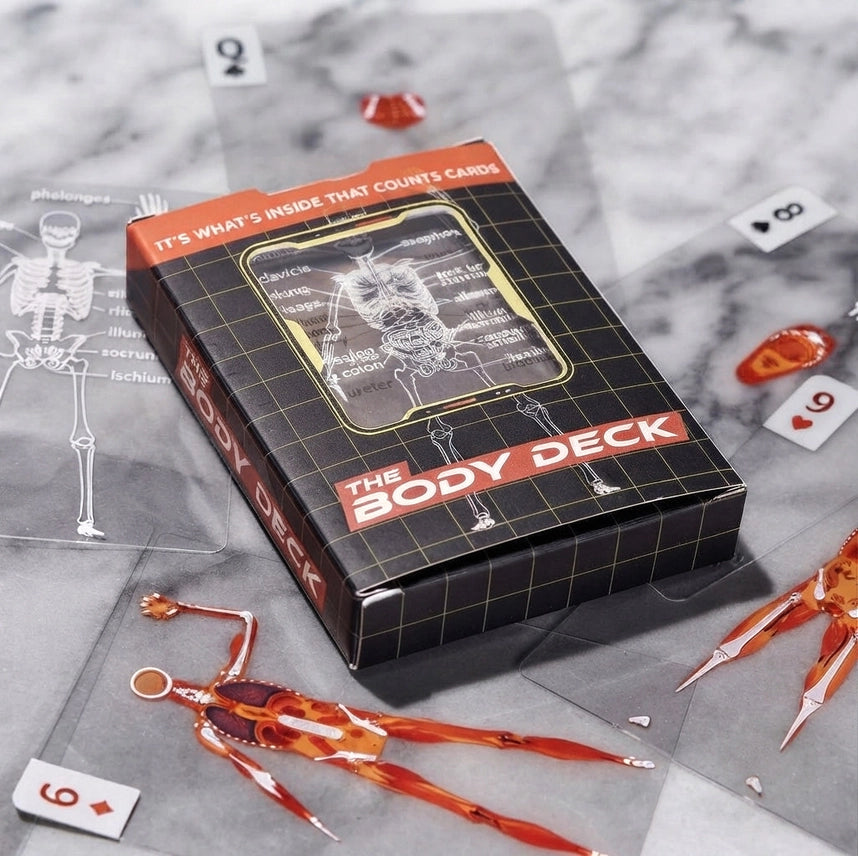 Human Anatomy Playing Cards