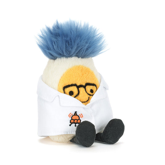 Amuseable Boiled Egg Scientist