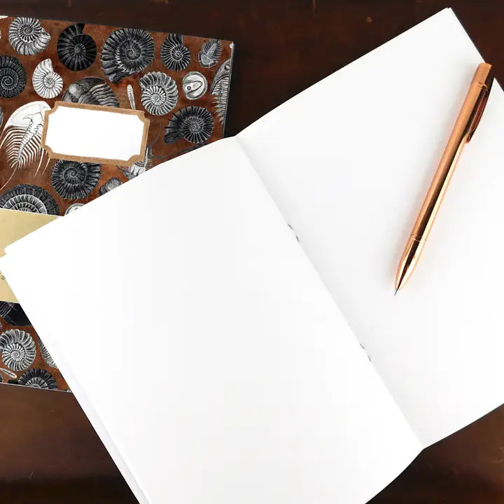 Ammonoidea Fossil A5 Notebook