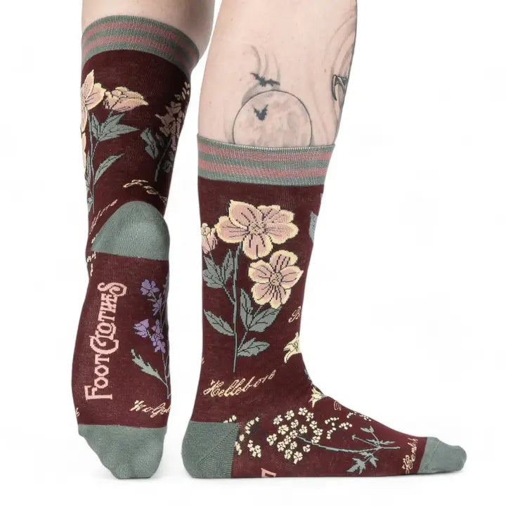 Baneful Botany Crew Socks