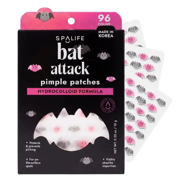 Bat-Attack Pimple Patches