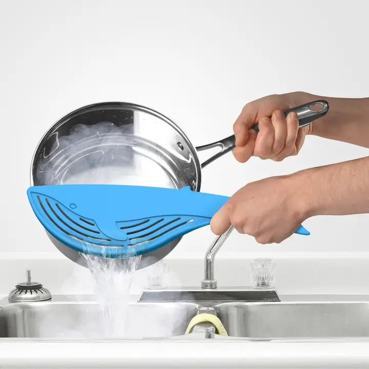 Big Blue Whale Strainer