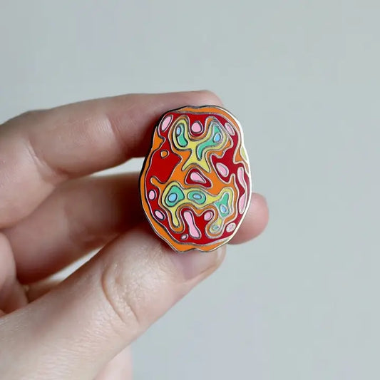 Bipolar Disorder Enamel Pin