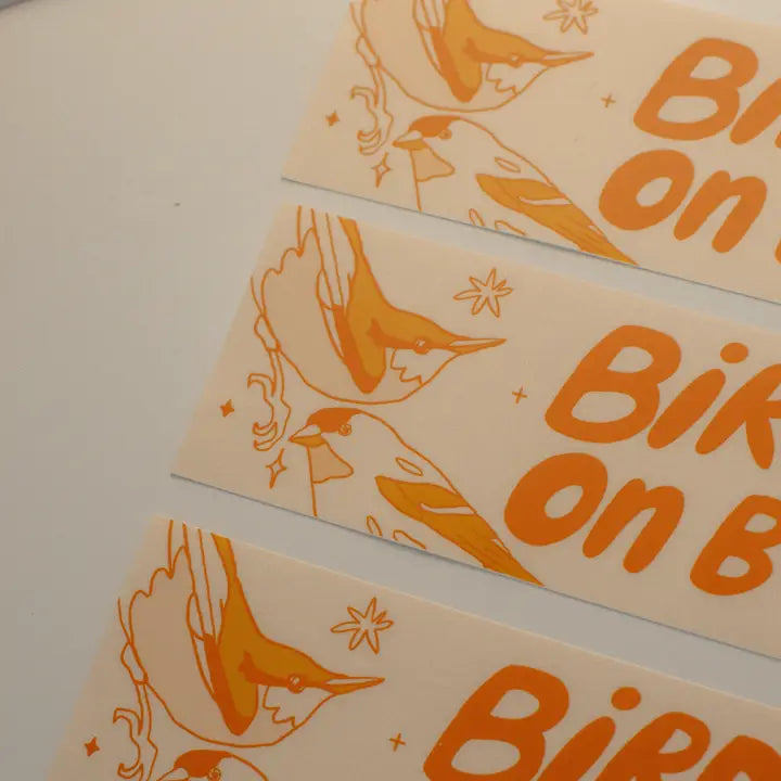 Birder on Board Bumper Sticker