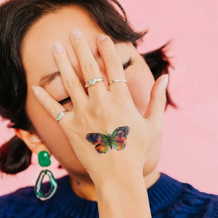 Butterfly Tattoo Pair