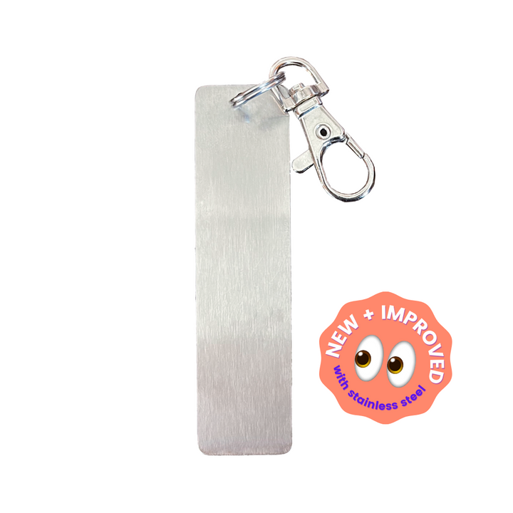 Calm Strips - Silver Carry Tag