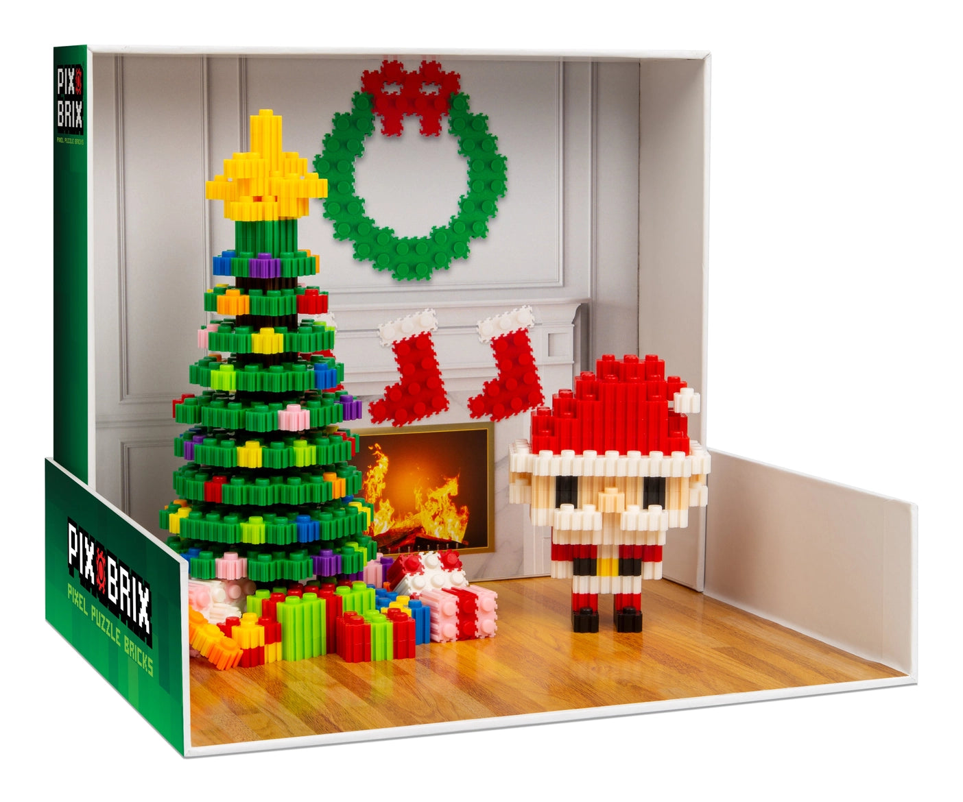 Christmas Pixel Puzzle Diorama