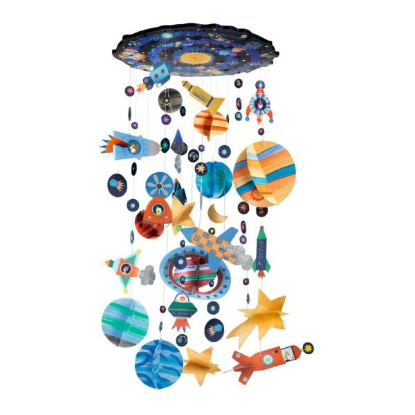 DIY Paint Solar System Mobile