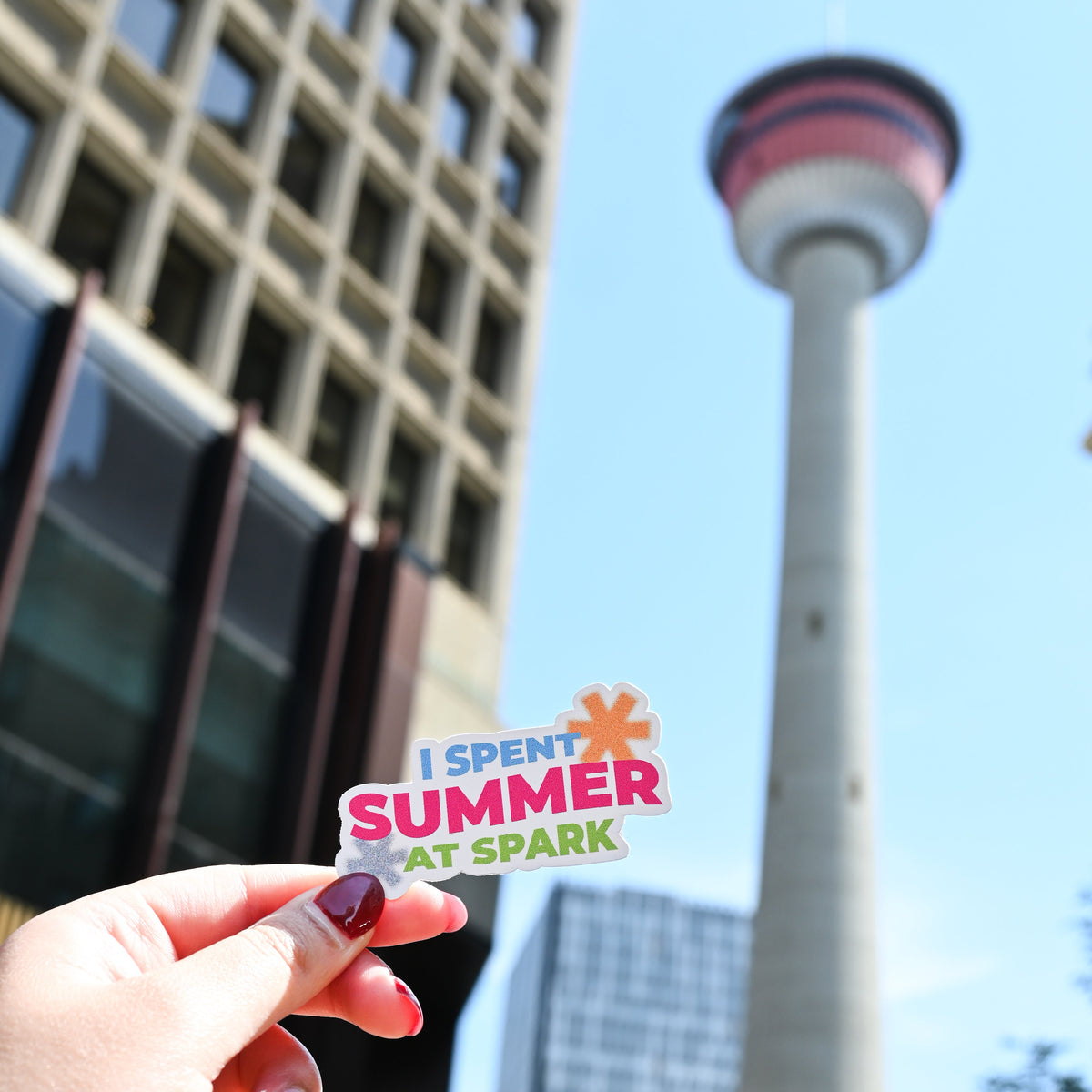 Summer at Spark Sticker