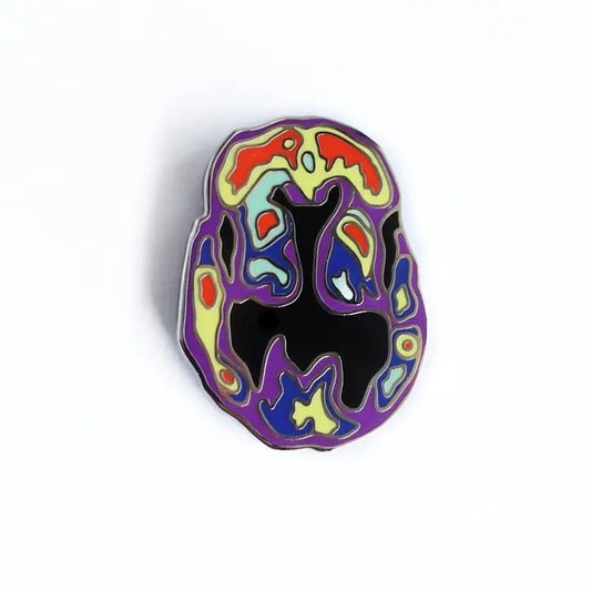 Dementia Enamel Pin