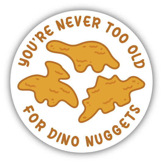 Dino Nugget Sticker