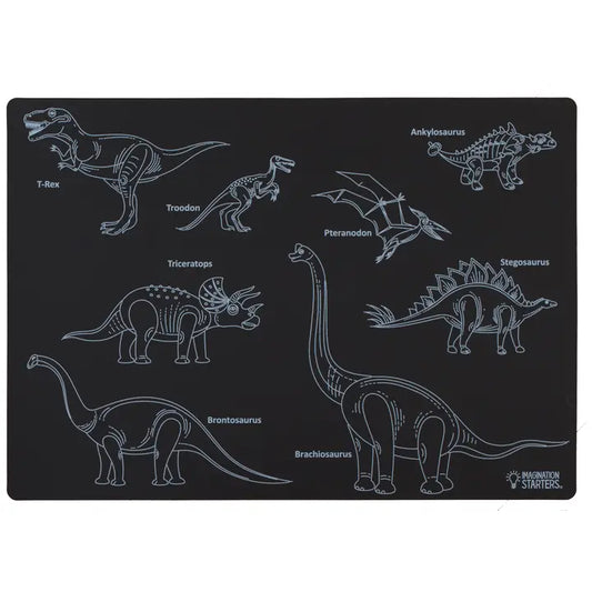 Dinosaur Chalkboard Placemat