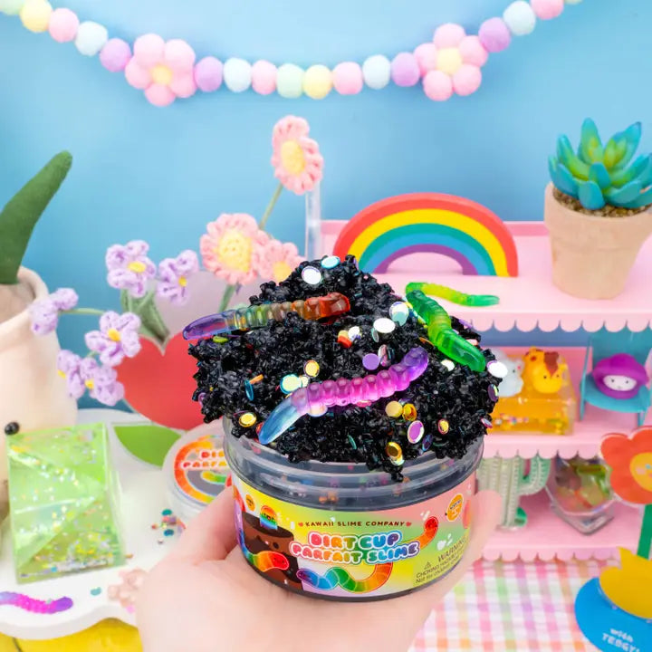 Dirt Cup Parfait 2 in 1 Slime