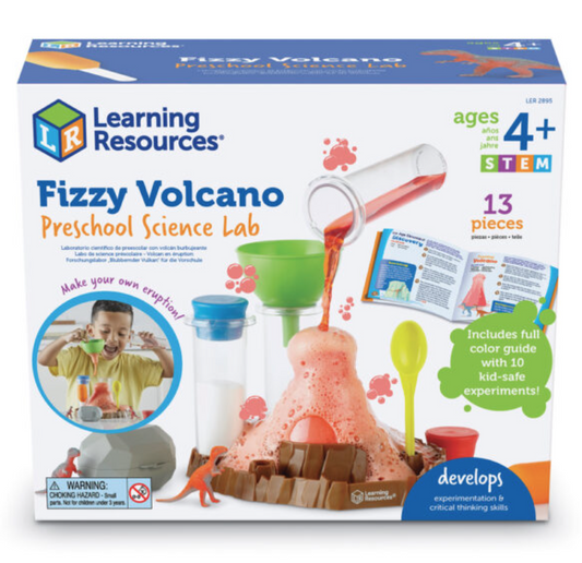 Fizzy Volcano Preschool Lab
