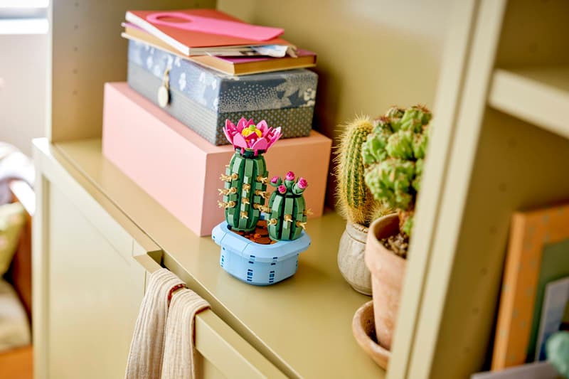 Flowering Cactus Lego Set