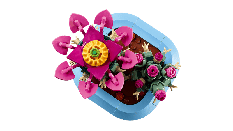 Flowering Cactus Lego Set
