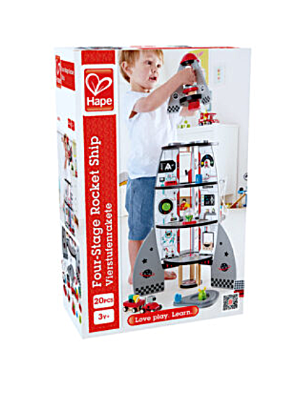 Four Stage Rocket Ship