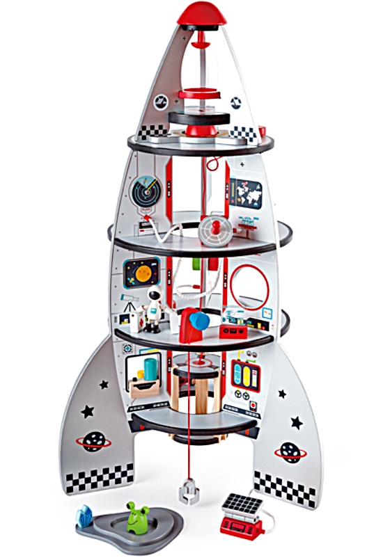 Four Stage Rocket Ship