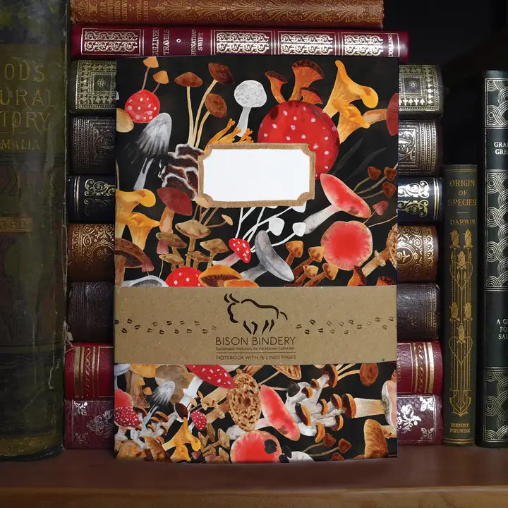 Fungi A5 Lined Notebook
