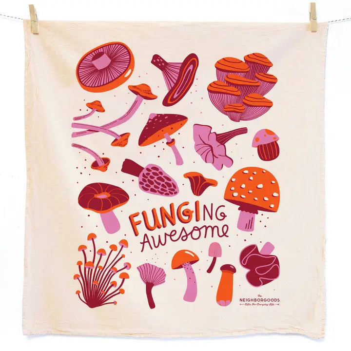 Fungi Tea Towel