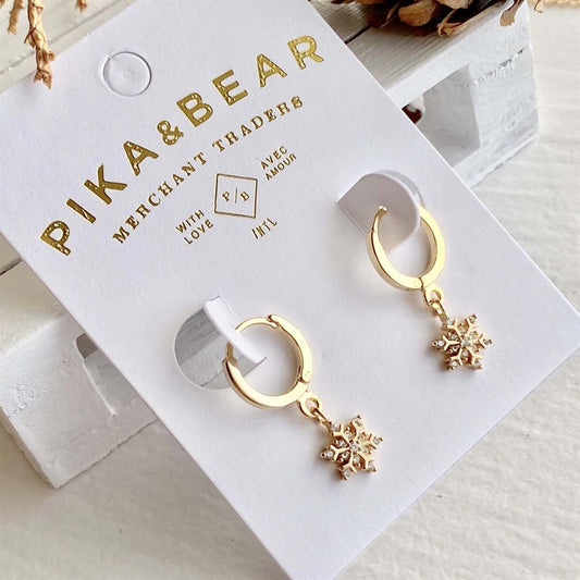 Gold Norquay Hoop Earring