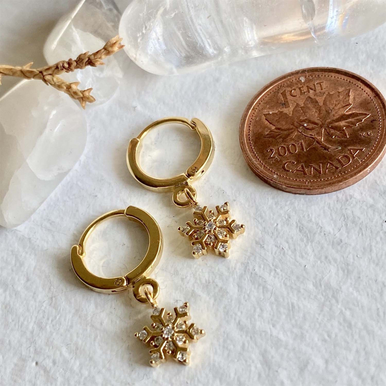 Gold Norquay Hoop Earring