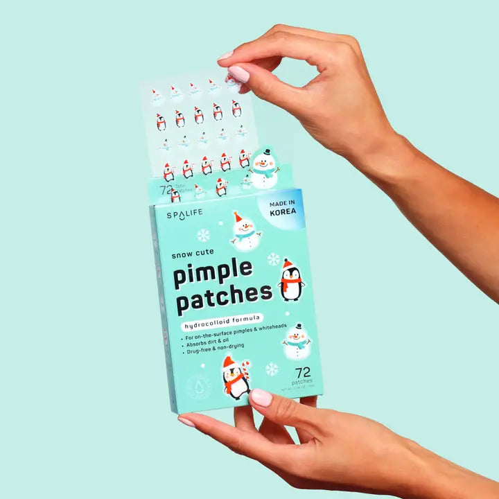 Holiday Snow Pimple Patches