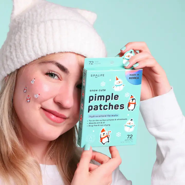 Holiday Snow Pimple Patches