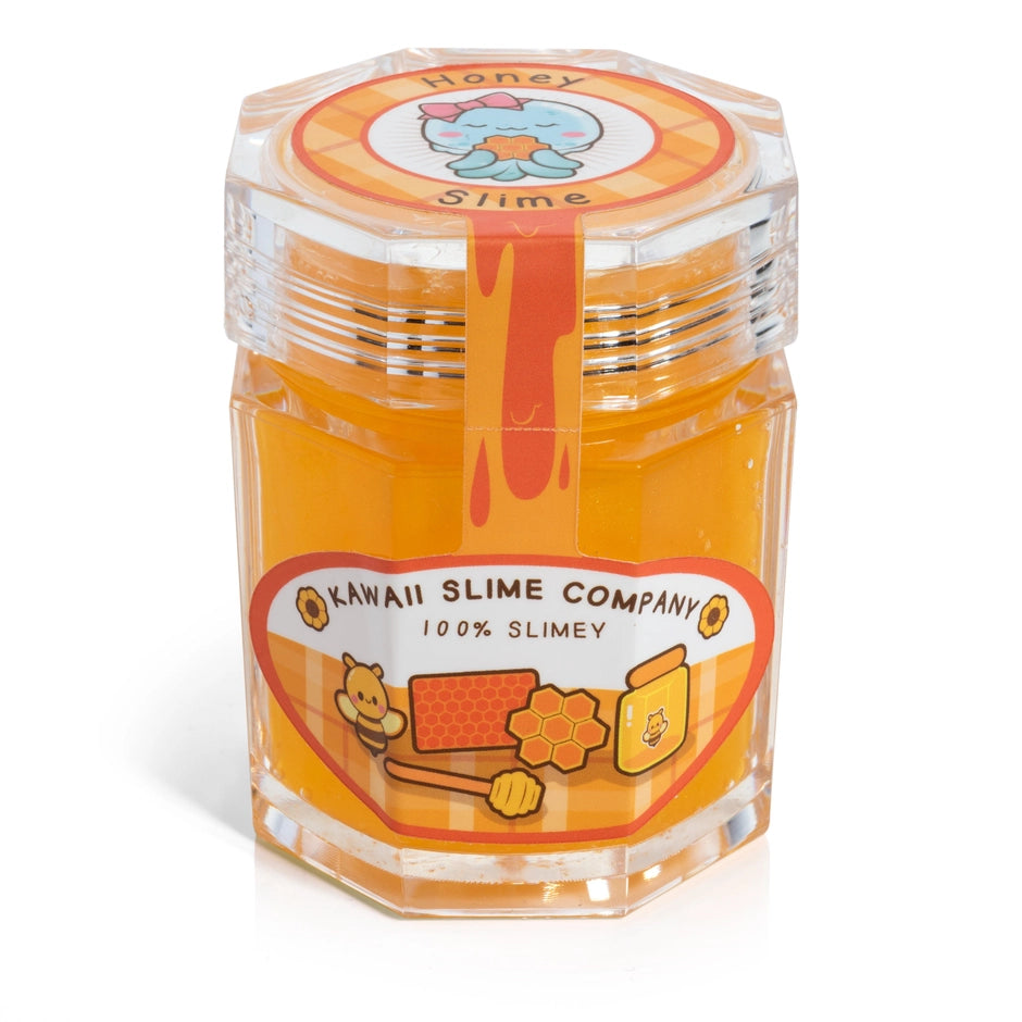 Homemade Honey Jar Slime