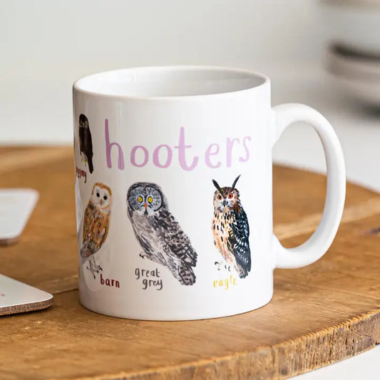 Hooters Bird Pun Mug