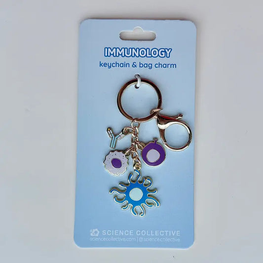 Immune Cells Keychain