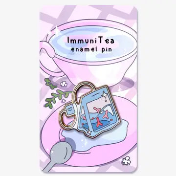 Immunitea Enamel Pin