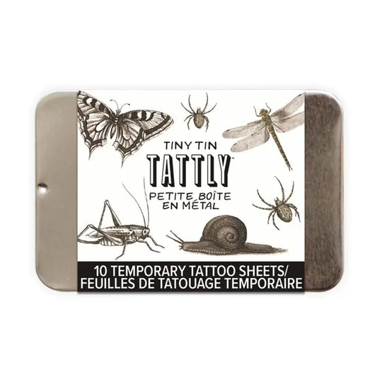 Insects Tiny Tattoo Tin