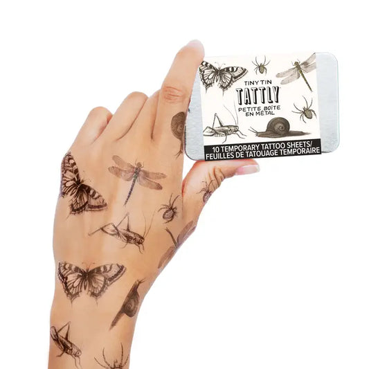 Insects Tiny Tattoo Tin