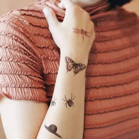 Insects Tiny Tattoo Tin