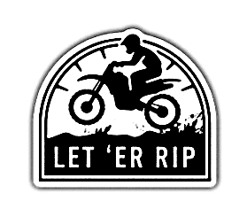 Let 'Er Rip Sticker