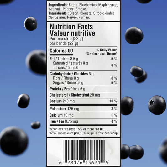 Maple Blueberry Strips