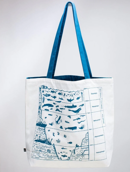 Beneath The Waves Tote Bag