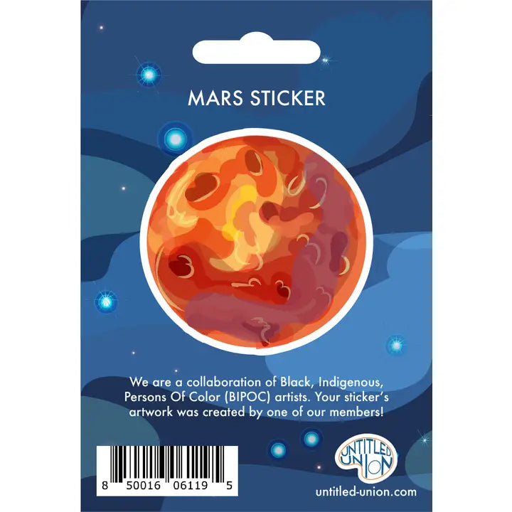 Mars Sticker – TELUS Spark Store