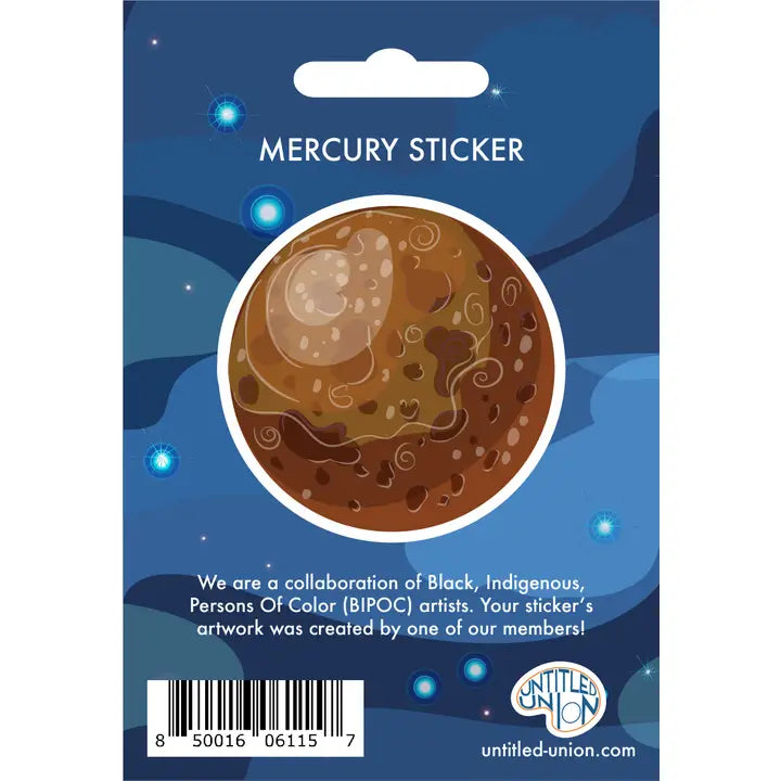 Mercury Program Sticker Mercury Sticker – TELUS Spark Store