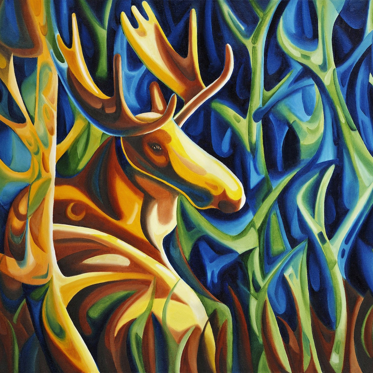 Midnight Moose by Sam Millard
