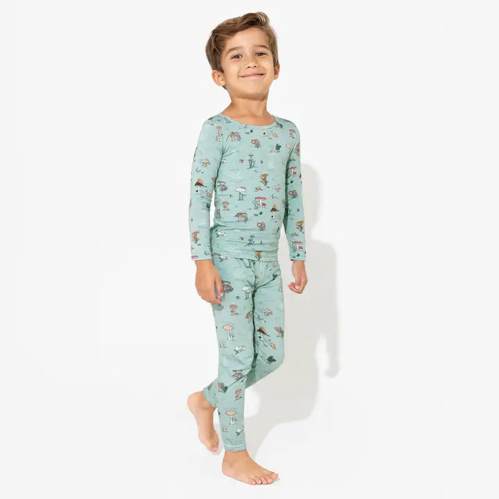 Mushroom Cycle Kids PJ Set