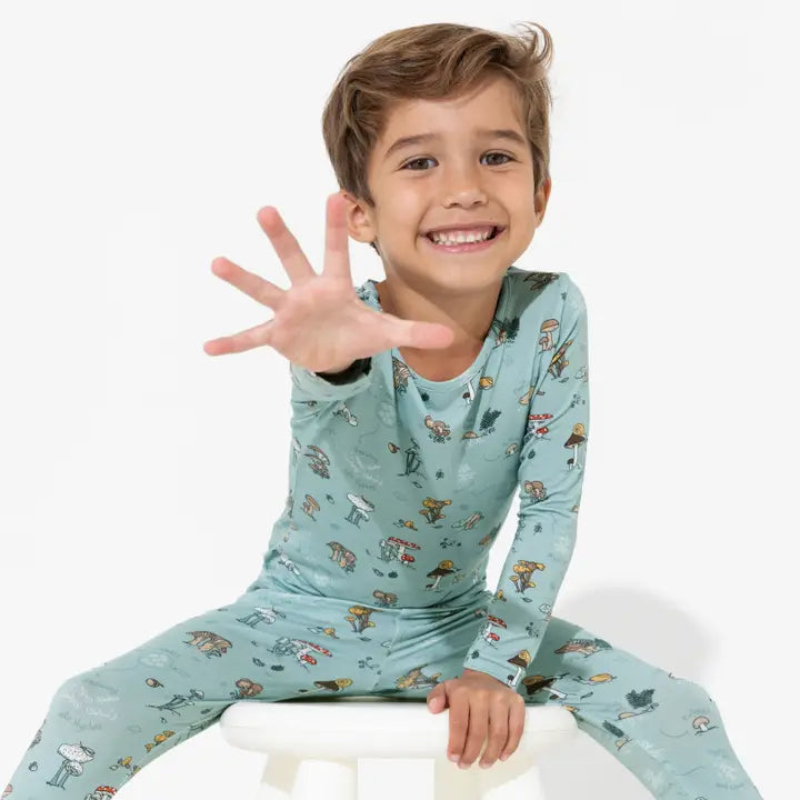 Mushroom Cycle Kids PJ Set